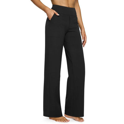 ⚡- Women's Wide-Leg Pants with Pockets