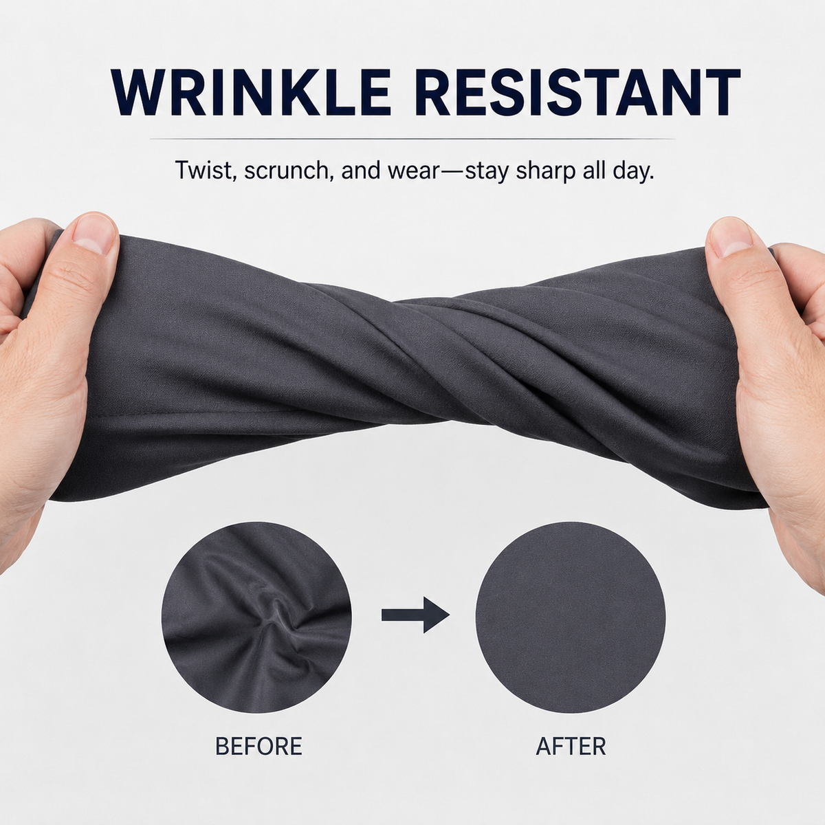 🔥Limited-Time Promotion-Stretch Dress Pants No Iron Golf Pants