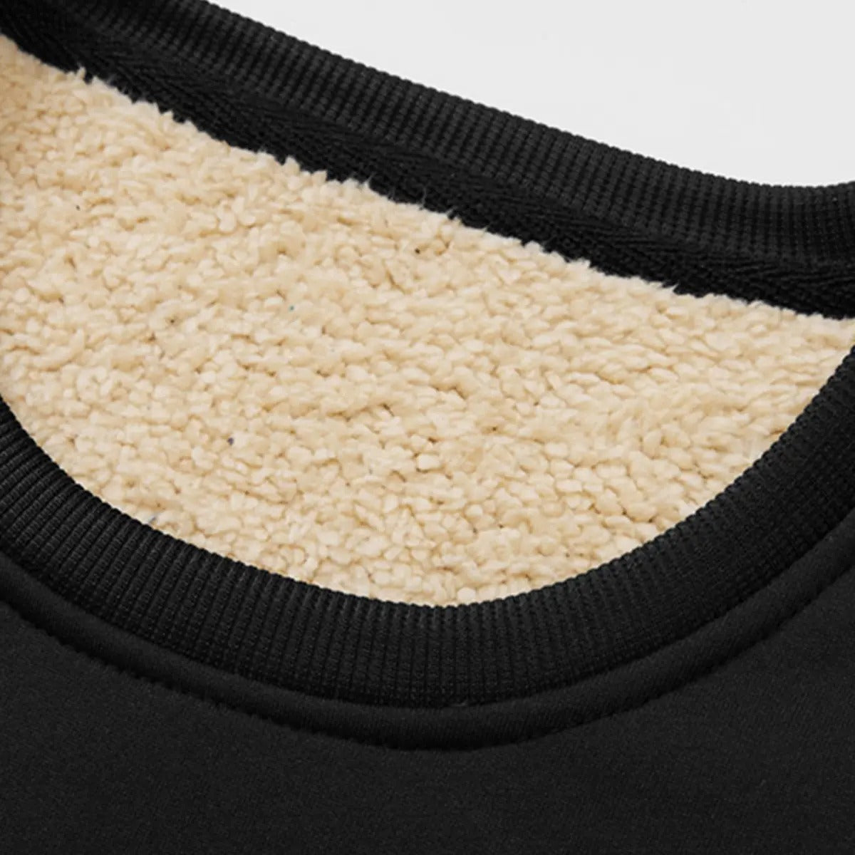 🔥 BESTSELLER | 8PCS $24.99 |Men's Fitted Crewneck Fleece Lined Sweatshirt, Wind Resistant Polyester Athletic Pullover, Casual Fashion Active Tops