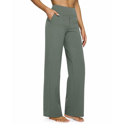 ⚡- Women's Wide-Leg Pants with Pockets