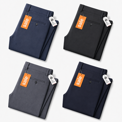🔥Limited-Time Promotion-Stretch Dress Pants No Iron Golf Pants