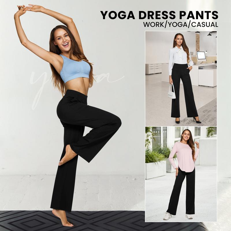 ⚡- Women's Wide-Leg Pants with Pockets