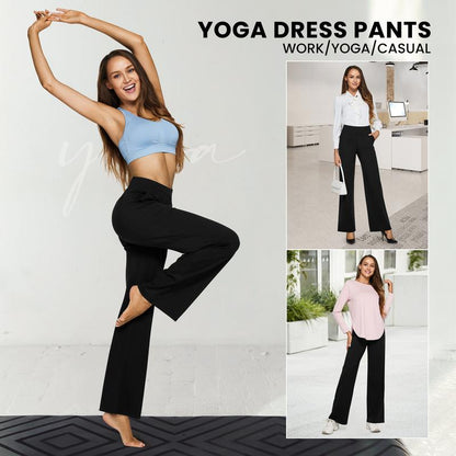 ⚡- Women's Wide-Leg Pants with Pockets