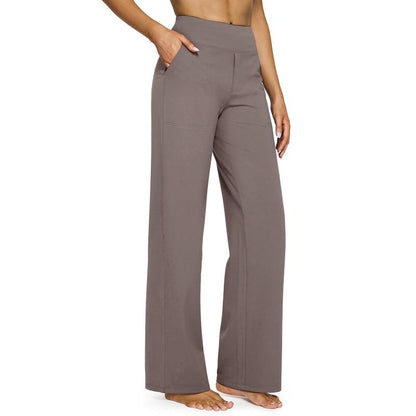 ⚡- Women's Wide-Leg Pants with Pockets