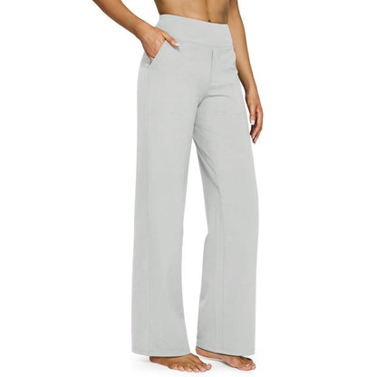 ⚡- Women's Wide-Leg Pants with Pockets